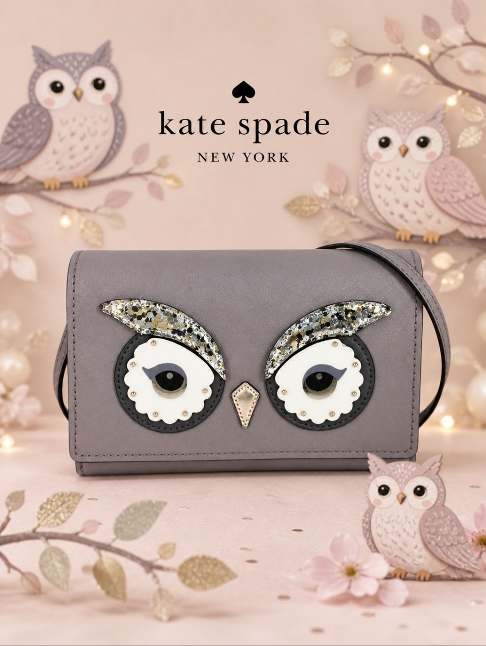 Kate Spade Owl Crossbody Bag